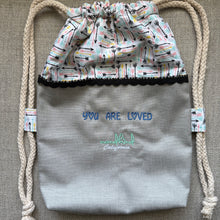 Load image into Gallery viewer, MondKIND-NESS Backpack with front pockets * Loving Directions