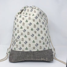 Load image into Gallery viewer, Classic Mondkind Bag * Wanderlust *  Happy Cactus