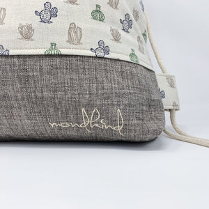 Classic Mondkind Bag * Wanderlust *  Happy Cactus