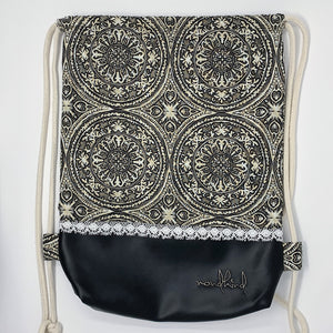 Classic Mondkind Bag * Wanderlust * Black Ornaments