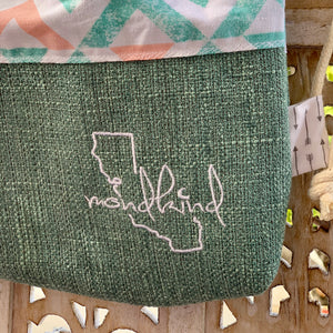 Mondkind Bag * California * Minty Triangle