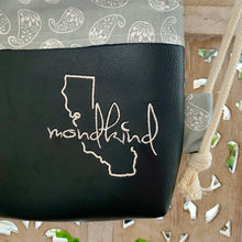 Load image into Gallery viewer, Mondkind Bag * California * Grey Paisley