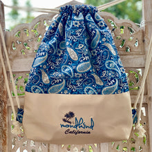 Load image into Gallery viewer, Mondkind Bag * California * Rose Paisley Blues