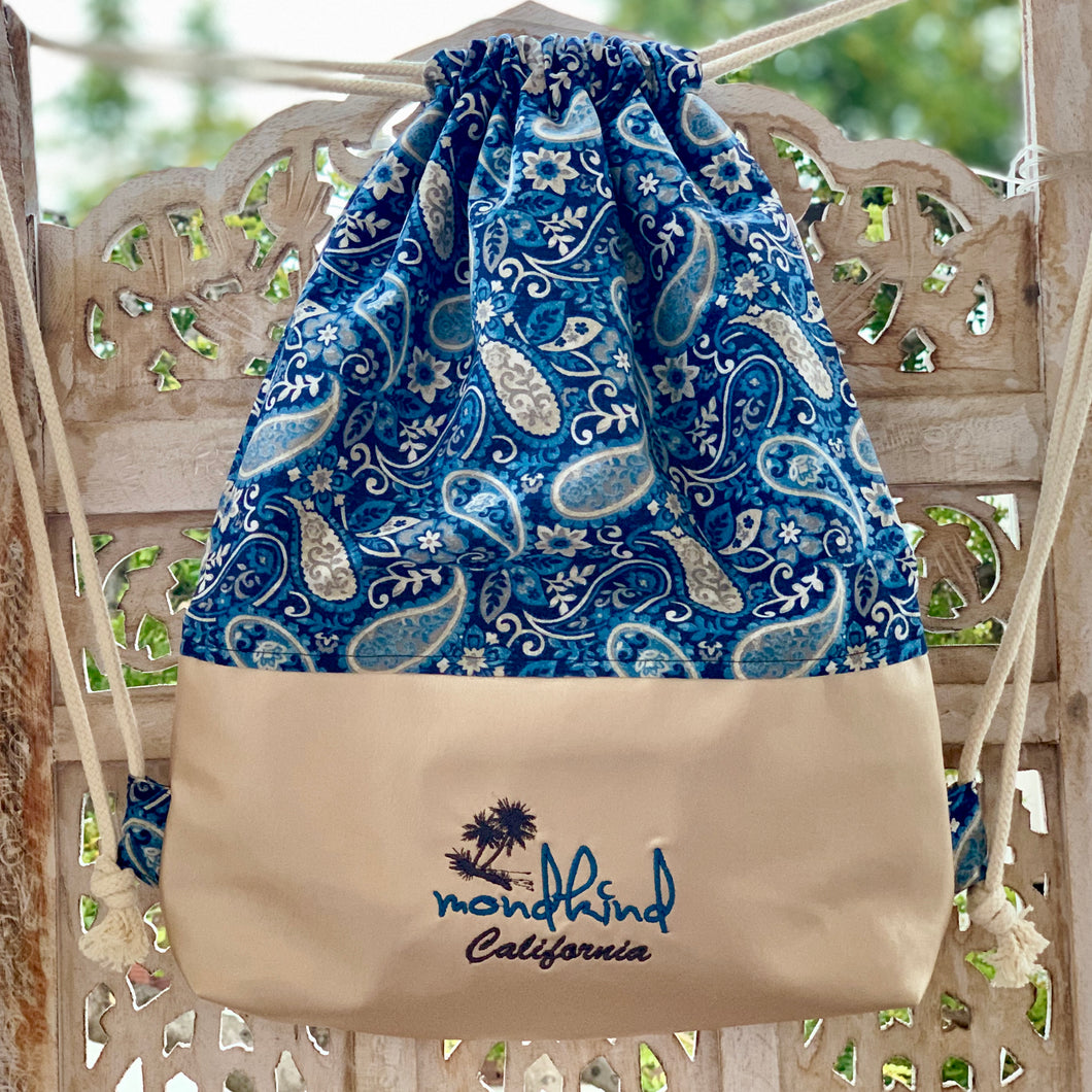 Mondkind Bag * California * Rose Paisley Blues